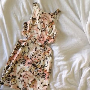 Ladakh Party Monster floral cutout dress S